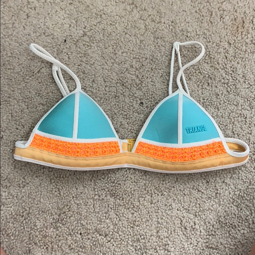 Triangle bikini top